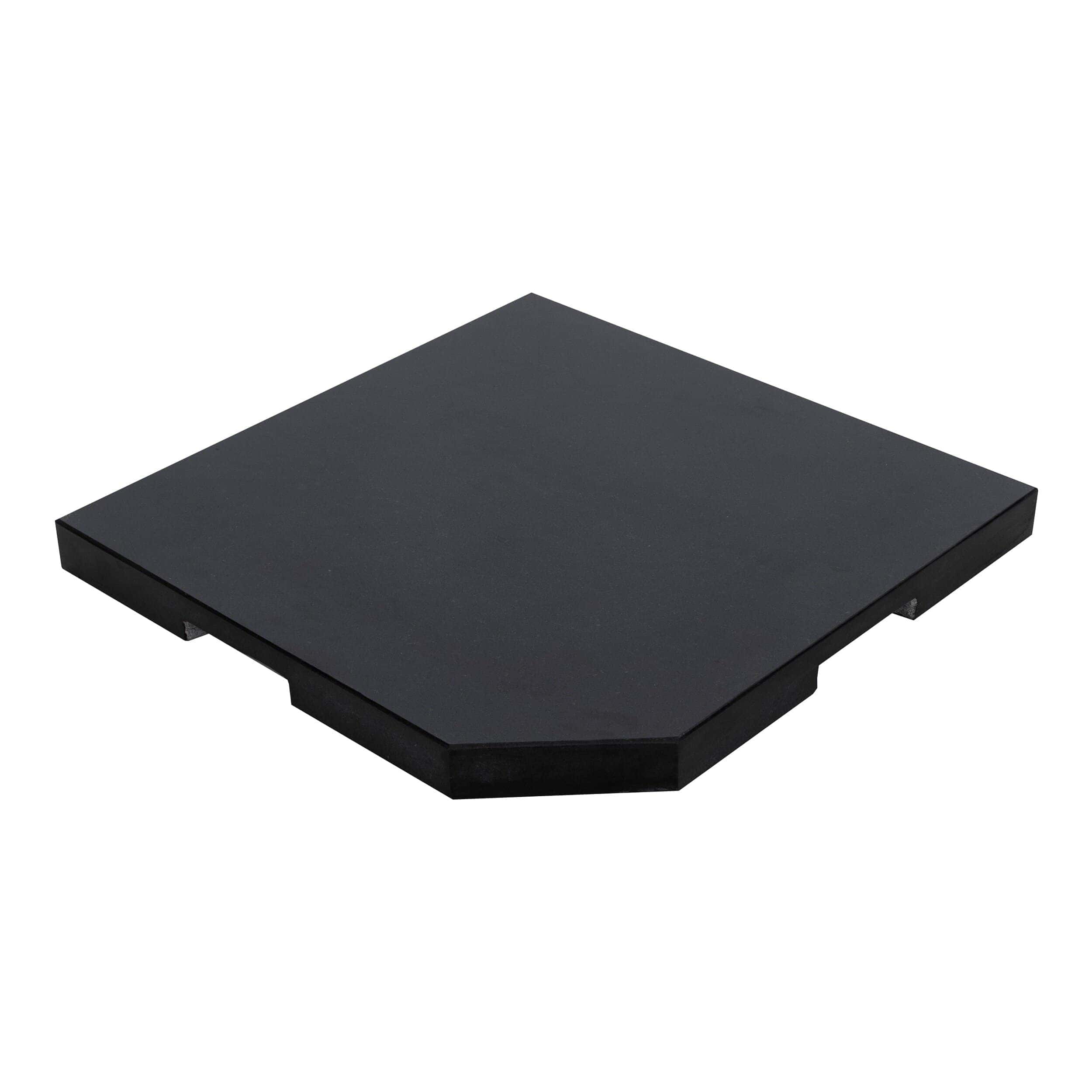 Knirps granieten plaat zwart